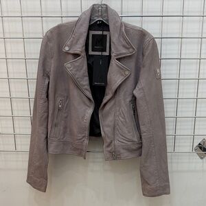 Leather Moto Jacket for Women